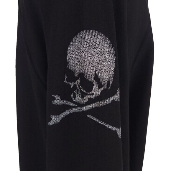 Mastermind Japan Embroidered Logo LS Baseball T-Shirt M Men Black Skull NWT $695 - Picture 6 of 15